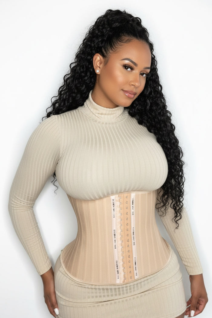 GAINE Nina — Ceinture Gainante Latex 25 Armatures