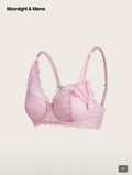 Soutien Dentelle — Soutien-Gorge Push-Up Grande Taille Fermeture Avant
