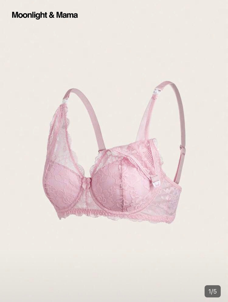Soutien Dentelle — Soutien-Gorge Push-Up Grande Taille Fermeture Avant
