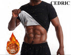 Tee-Shirt Sauna — Combinaison Thermique Sudation Homme Short Inclus