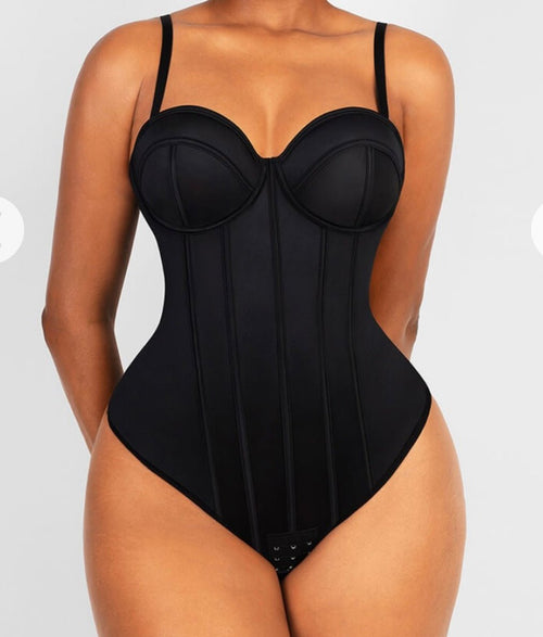 Corset Noor — Body Sculptant Corset Ventre Plat String Gainant Soutien-Gorge