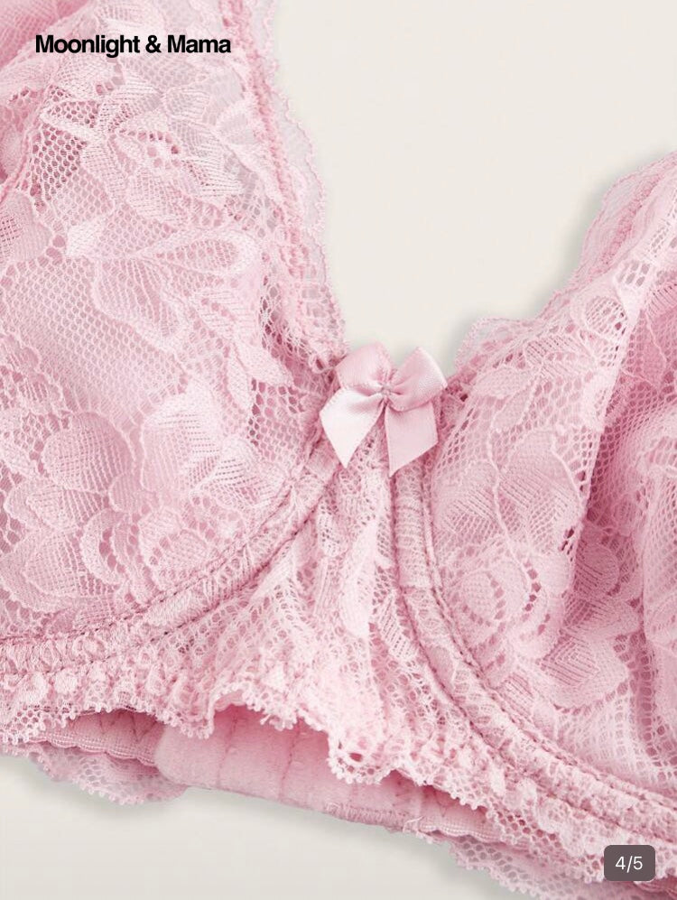 Soutien Dentelle — Soutien-Gorge Push-Up Grande Taille Fermeture Avant