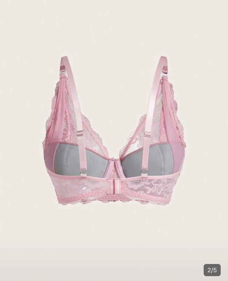 Soutien Dentelle — Soutien-Gorge Push-Up Grande Taille Fermeture Avant