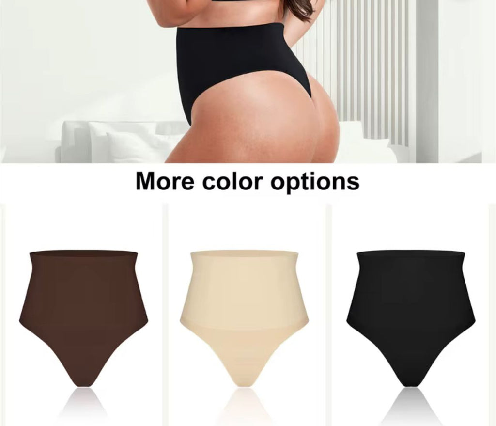 String Gainant — Culotte Sculptante Taille Haute Grande Taille