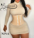 GAINE Nina — Ceinture Gainante Latex 25 Armatures