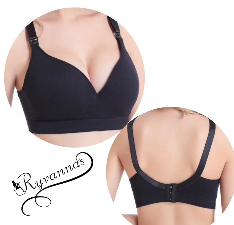 Soutien d’Allaitement en Coton — Brassière Maternité Sans Couture