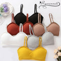 Soutien Avec Languette — Brassière Sans Couture Coton Dos Fronde
